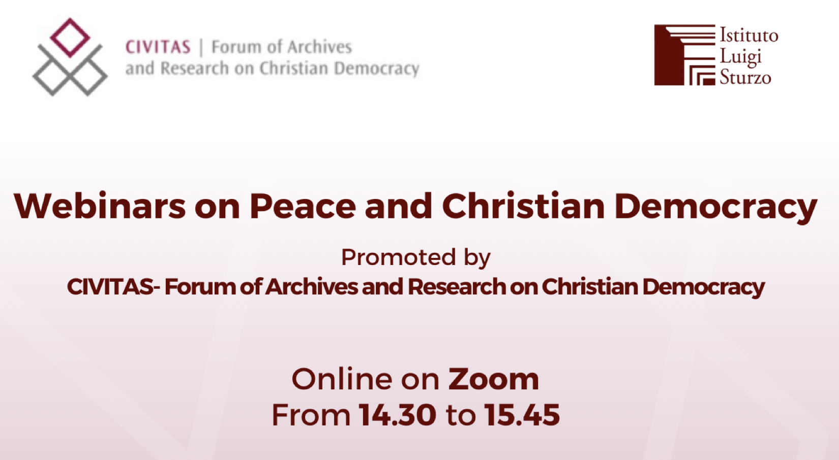 Peace and human rights: the influence of Christian Democratic Thought in the &lsquo;lndivisibility of Peace.11 thesis of Charter 77 